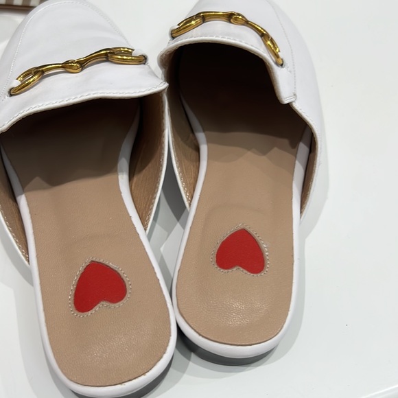 NEW White Mule Slides - Picture 13 of 13